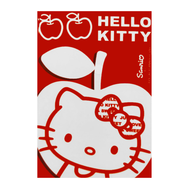 Uitnodigingskaarten - Hello Kitty - 6st.