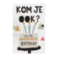 ImageGroup Uitnodigingskaarten - Kom je ook? It's my Birthday - 6st.