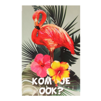 ImageGroup Uitnodigingskaarten - Flamingo - 6st.