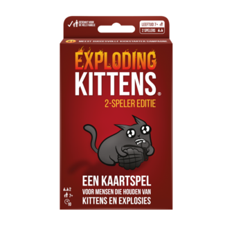 Asmodee Spel - Exploding Kittens - 2 spelers editie - NL