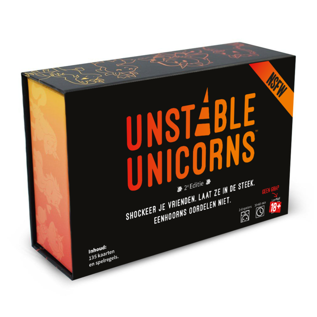 Asmodee Spel - Unstable Unicorns - NSFW - NL