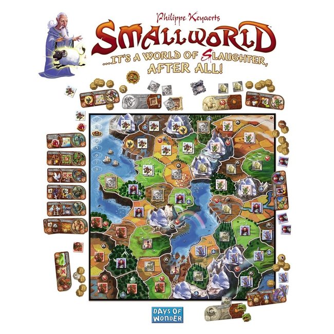 Asmodee Bordspel - Small world - NL - 8+