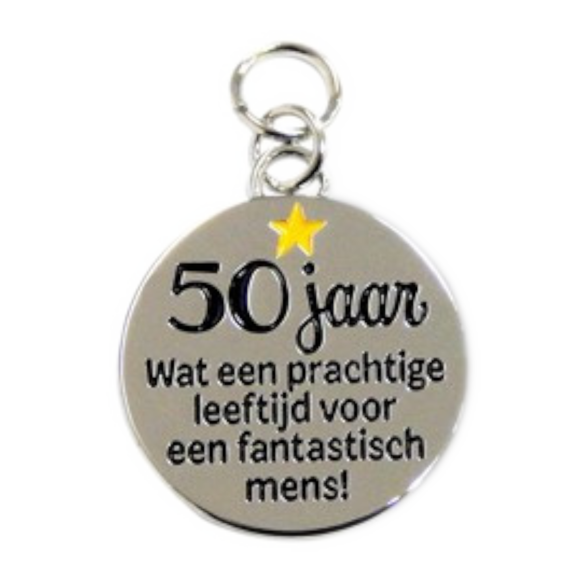 Bedeltje - 50 jaar - Charms for you