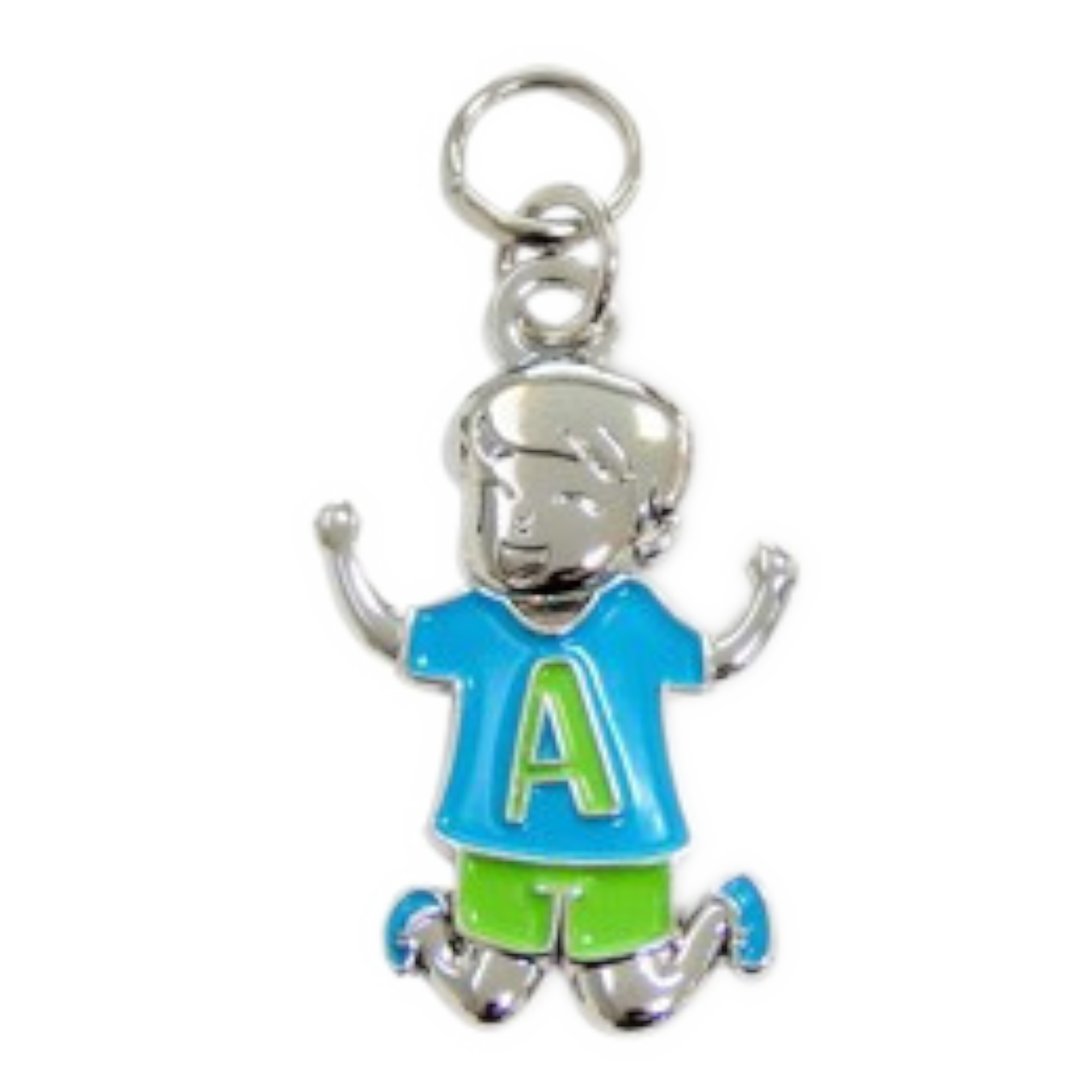 Bedeltje - A - Jongen - Charms for you