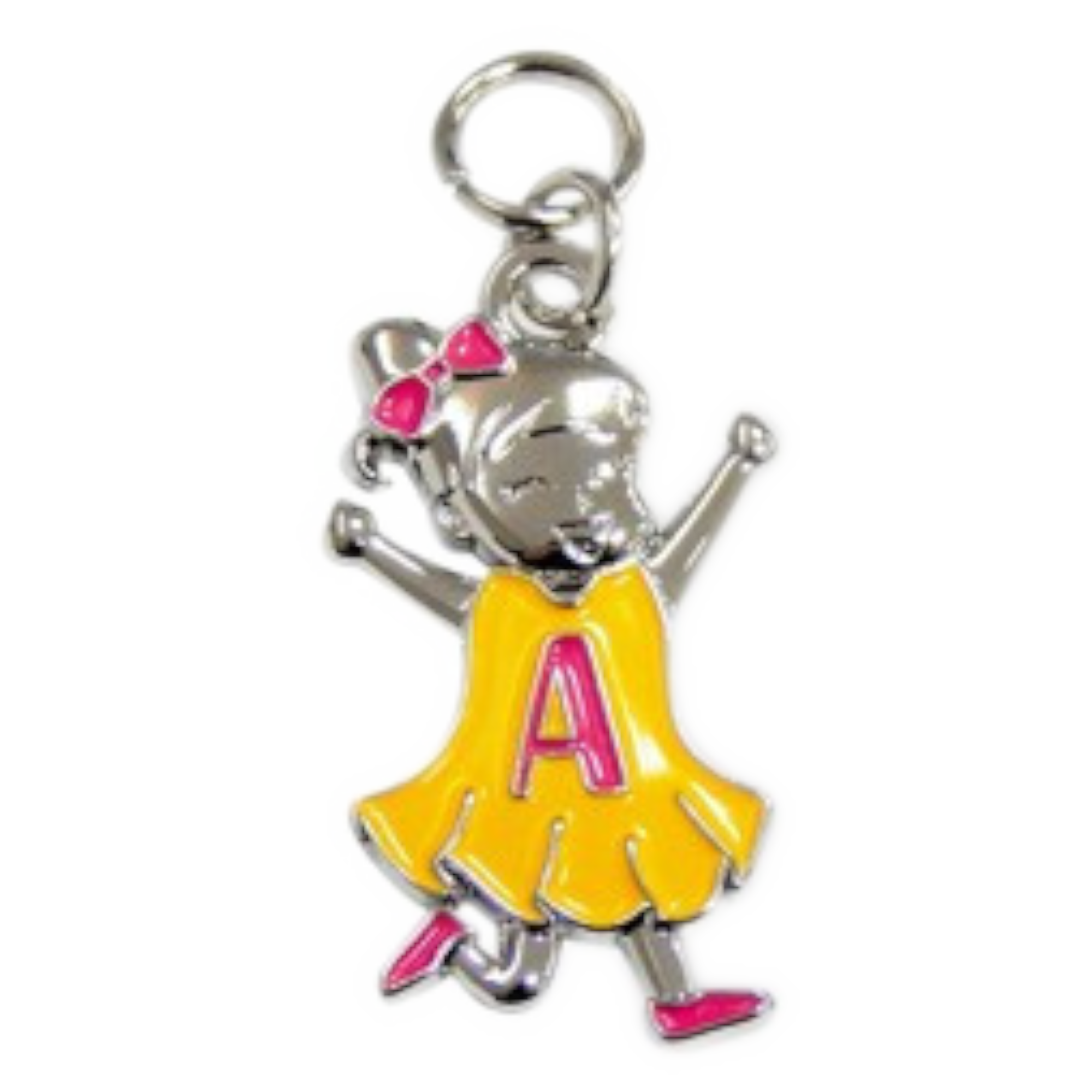 Bedeltje - A - Meisje - Charms for you