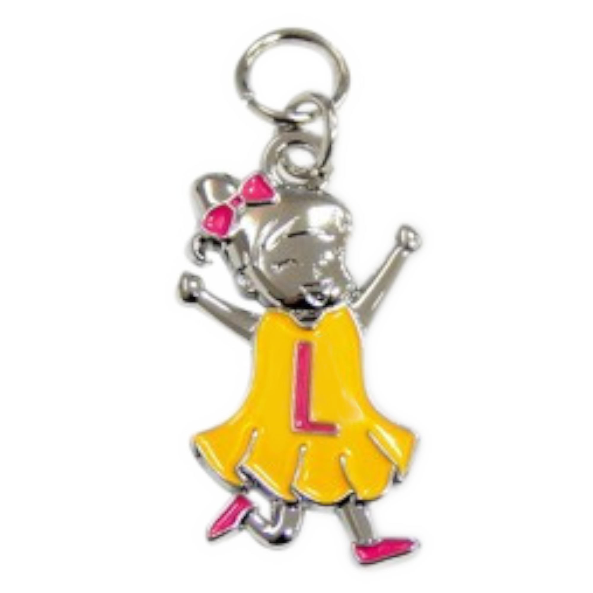 Bedeltje - L - Meisje - Charms for you