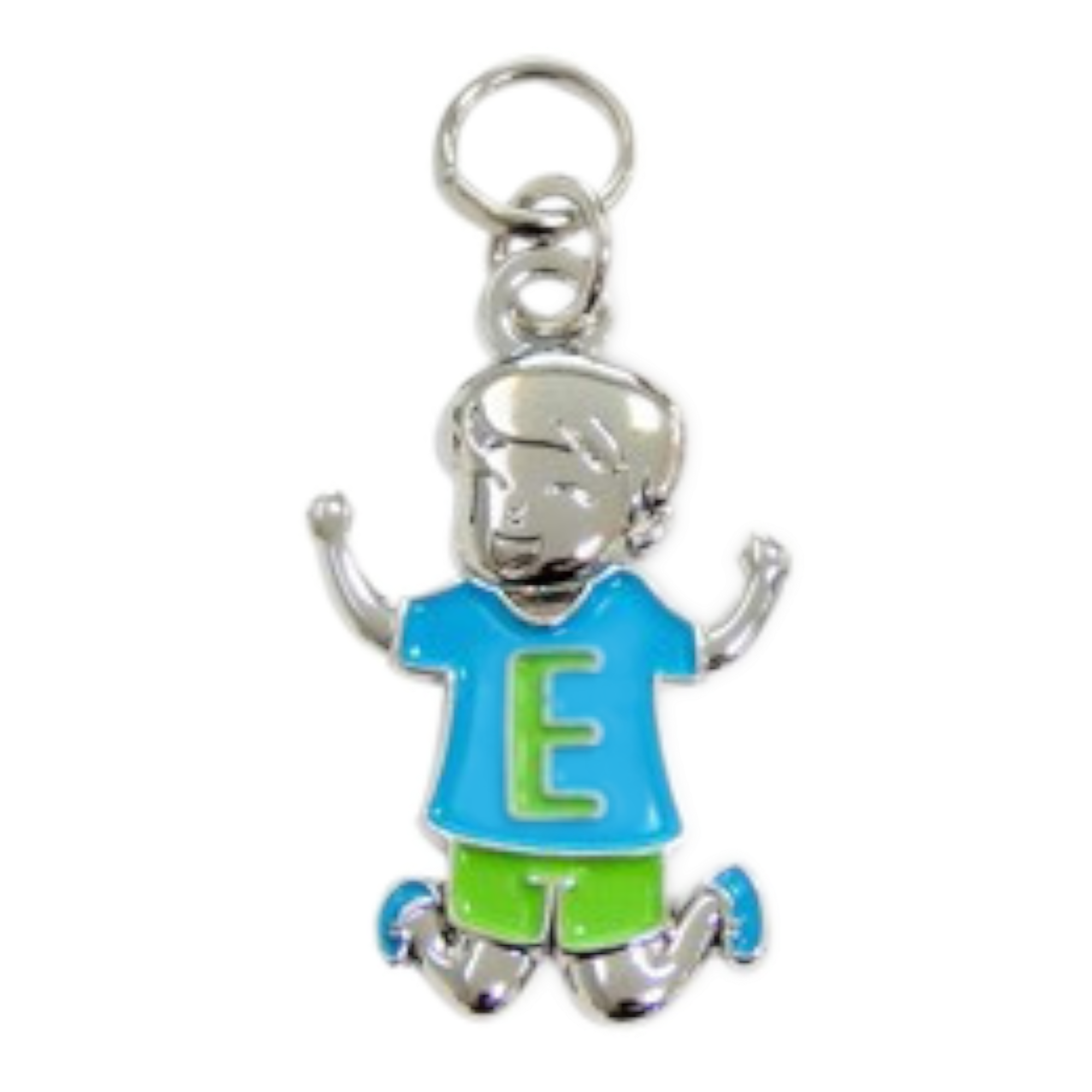 Bedeltje - E - Jongen - Charms for you