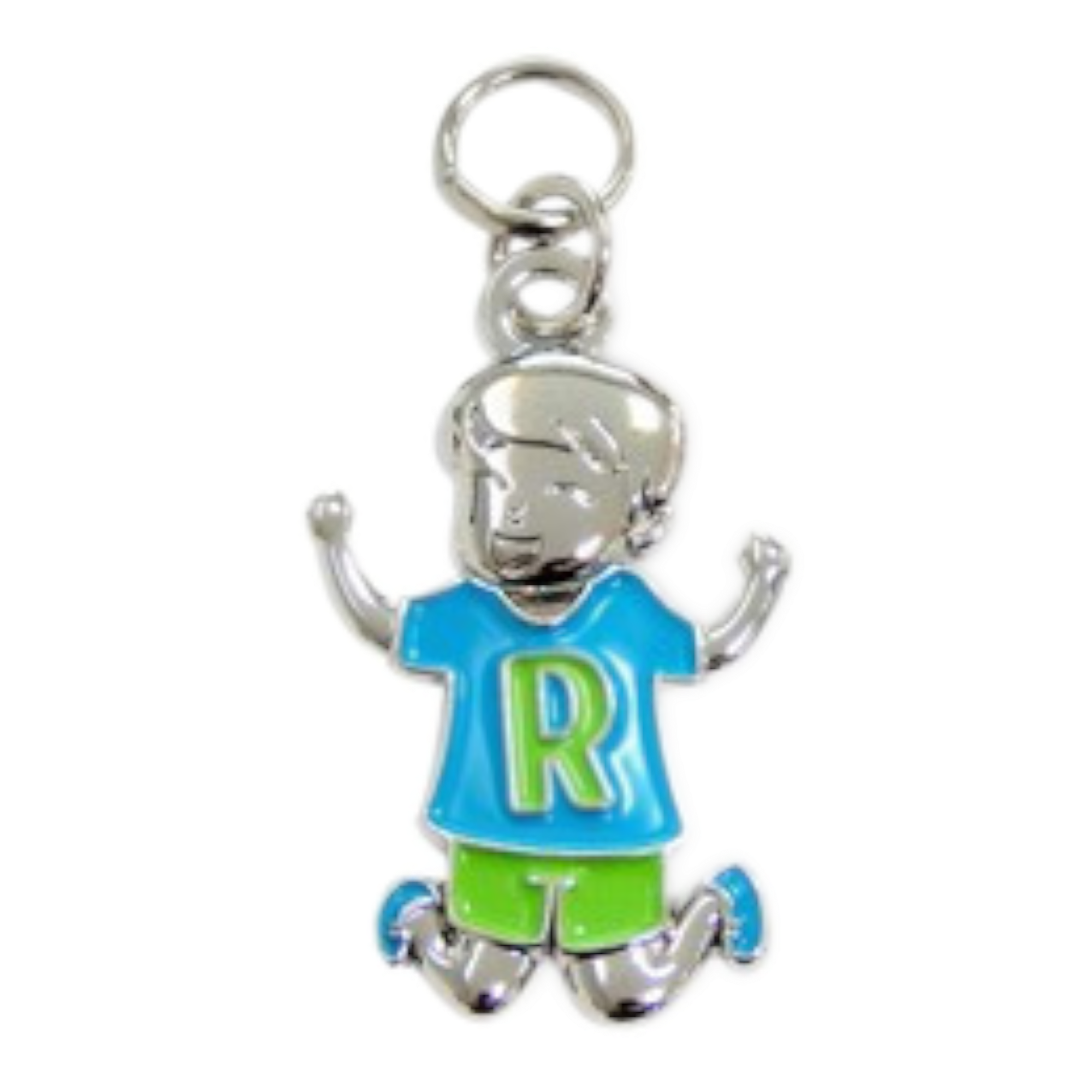 Bedeltje - R - Jongen - Charms for you