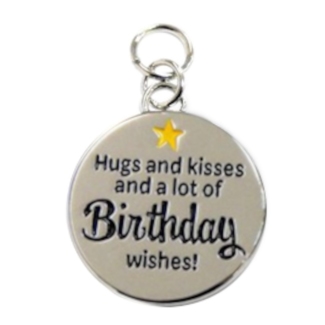 Charms for you Bedeltje - Birthday - Charms for you