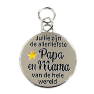 Miko Bedeltje - Papa & mama - Charms for you