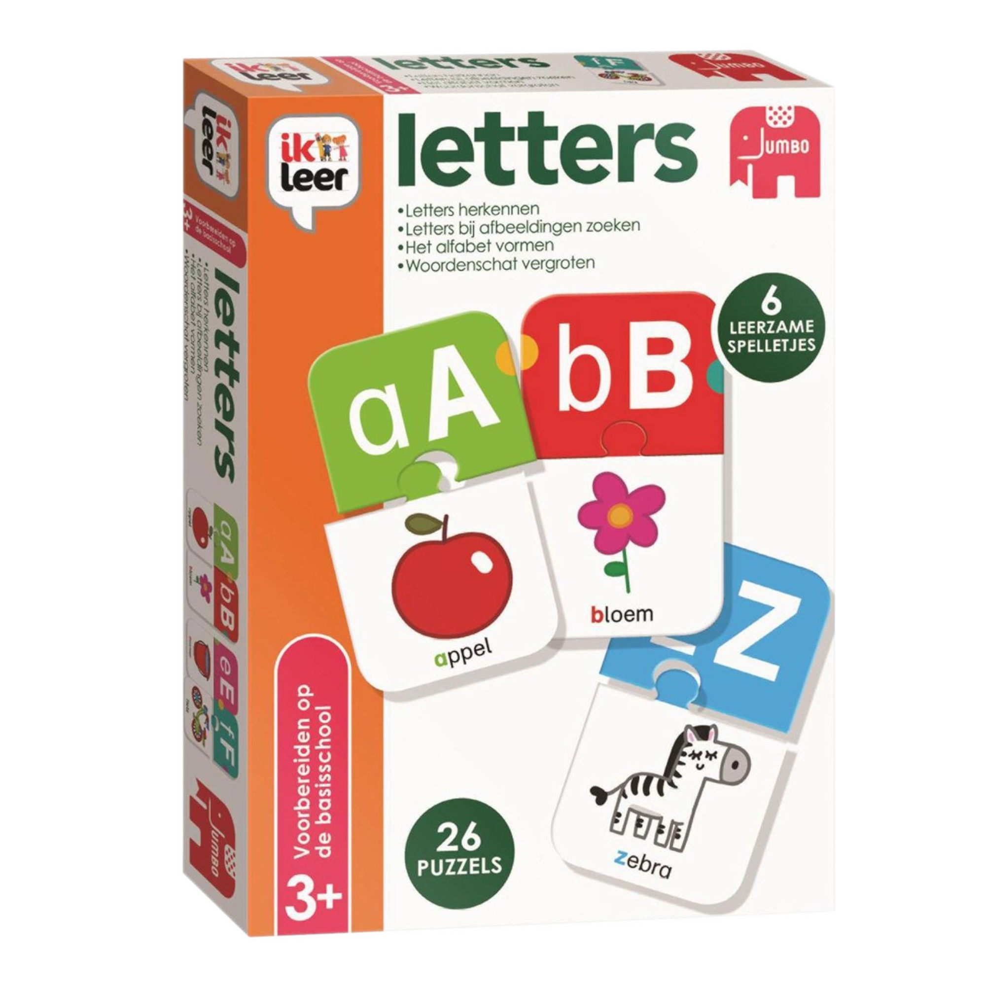 Leerspel - Ik leer letters - 3+