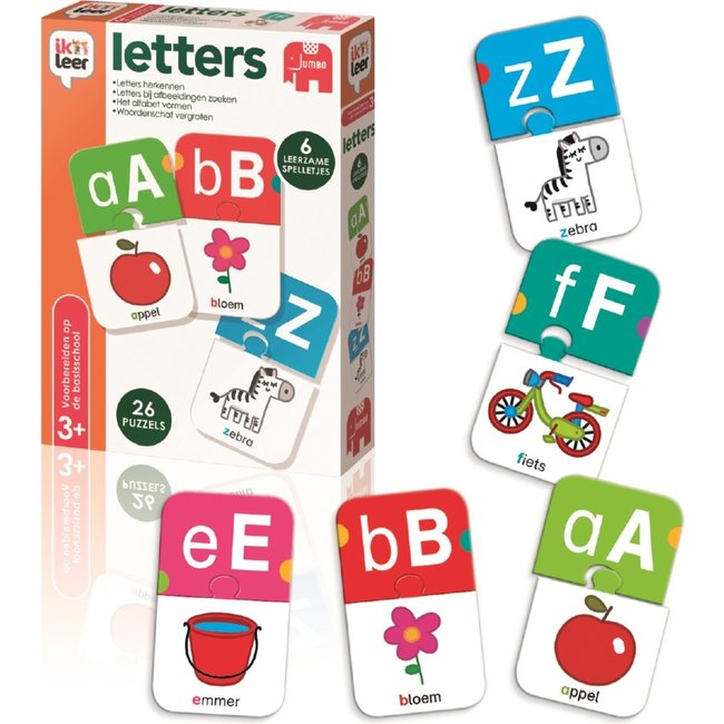 Jumbo Leerspel - Ik leer letters - 3+