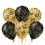 Paper Dreams Ballonnen - 75 jaar - Goud, zwart - 30cm - 6st.