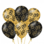 Paper Dreams Ballonnen - 60 jaar - Goud, zwart - 30cm - 6st.