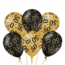 Paper Dreams Ballonnen - 50 jaar - Goud, zwart - 30cm - 6st.