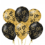 Paper Dreams Ballonnen - 40 jaar - Goud, zwart - 30cm - 6st.