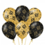 Paper Dreams Ballonnen - 18 jaar - Goud, zwart - 30cm - 6st.