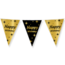 Paperdreams Vlaggenlijn - Happy Birthday - Goud, zwart - 10m