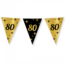 Paper Dreams Vlaggenlijn - 80 jaar - Goud, zwart - 10m