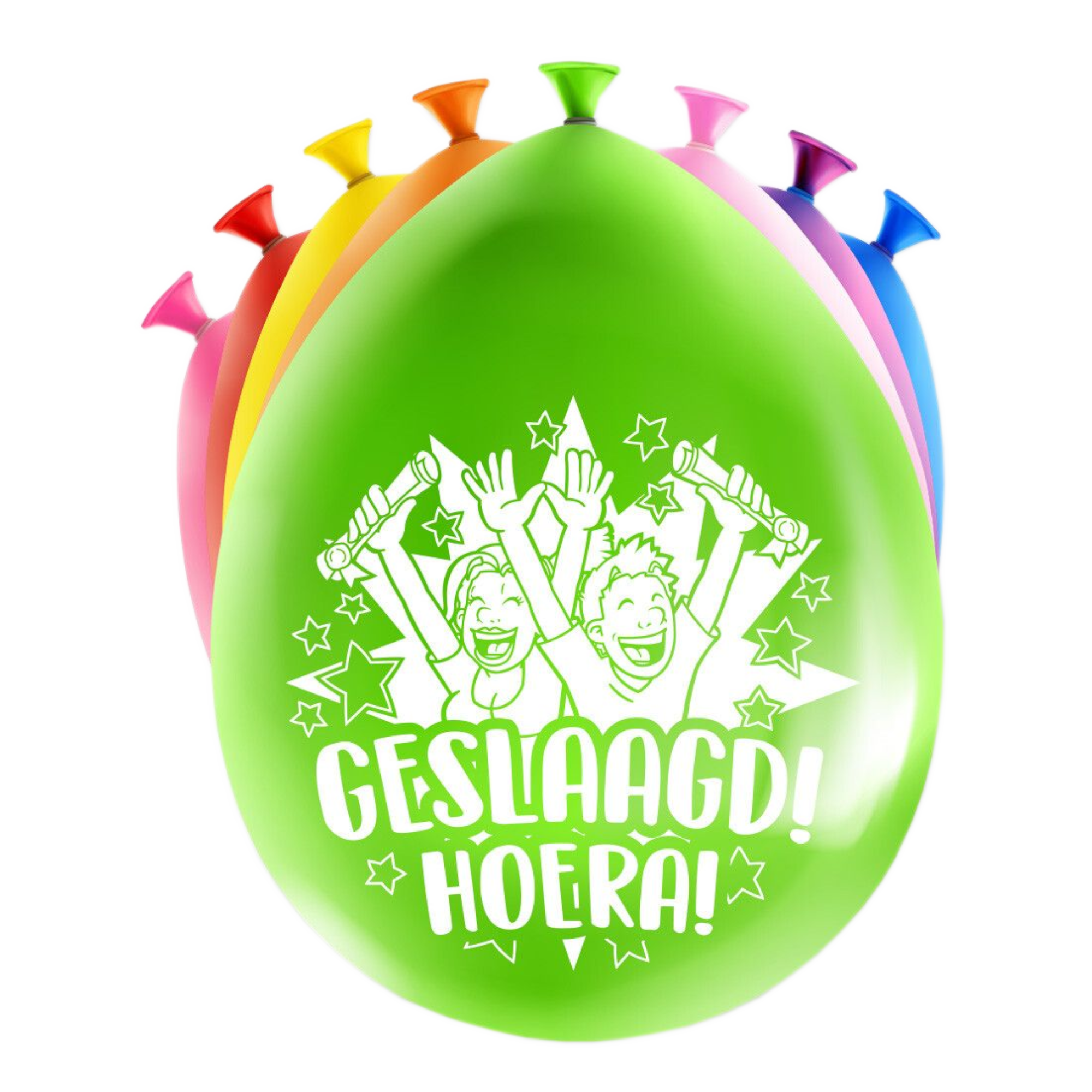 Ballonnen - Geslaagd - 30cm - 8st.