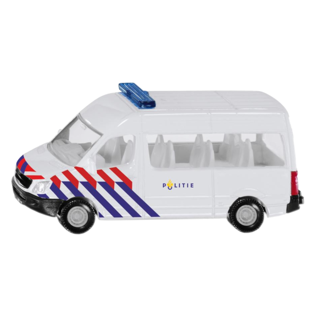 Siku Auto - Personenbus - Politie - Nederland - Siku