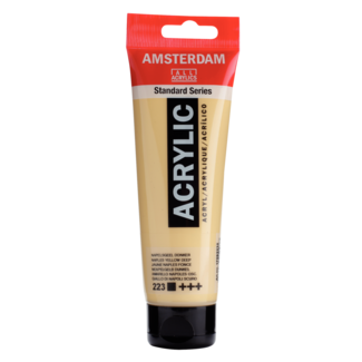 Royal Talens Verf - Acryl - 223 - Napels geel donker - Amsterdam - 120ml