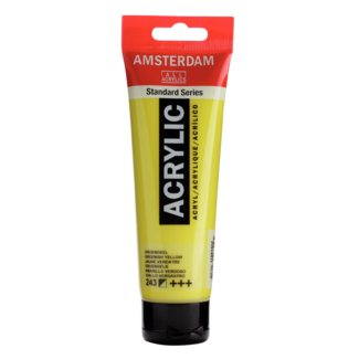 Royal Talens Verf - Acryl - 243 - Groen geel - Amsterdam - 120ml