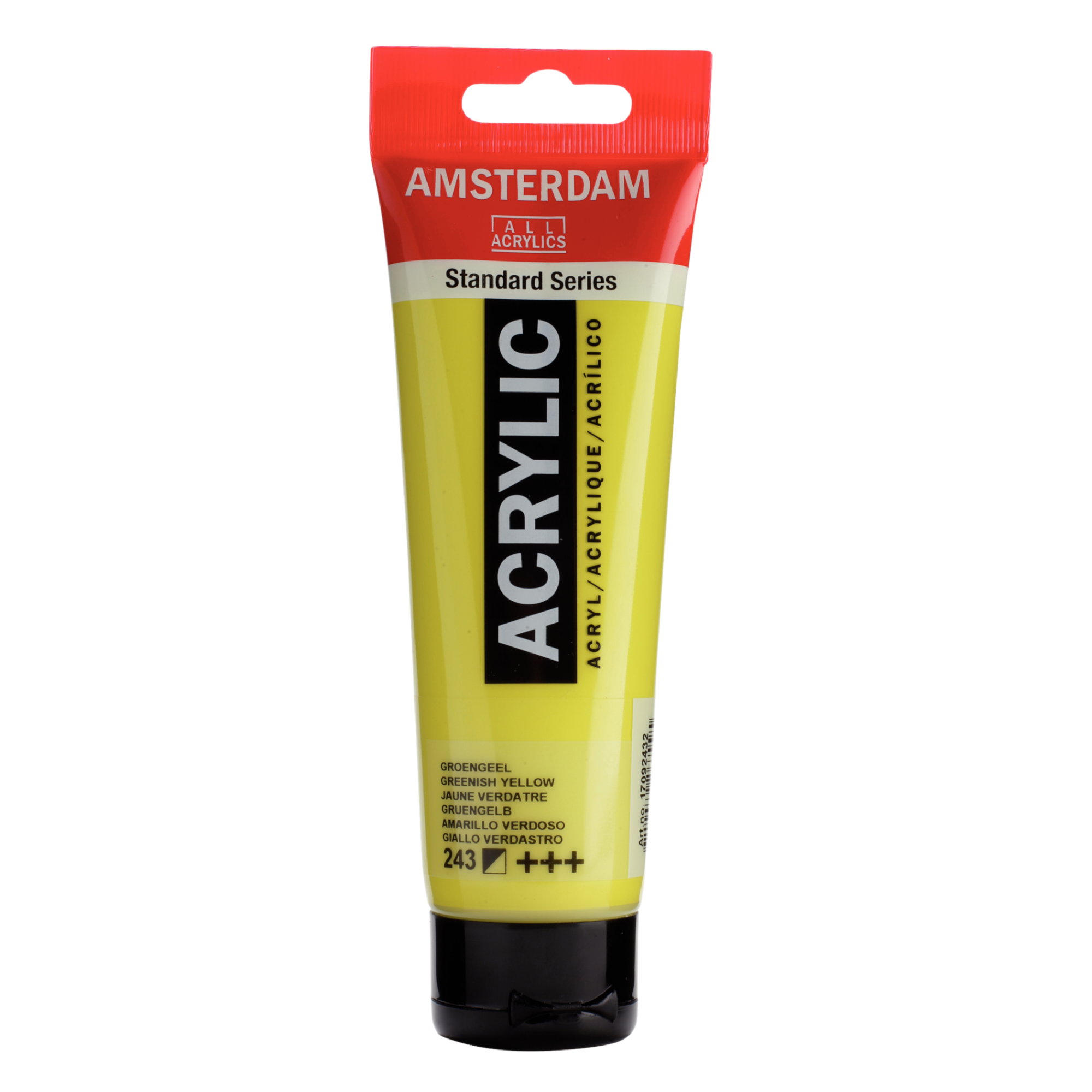 Verf - Acryl - 243 - Groen geel - Amsterdam - 120ml