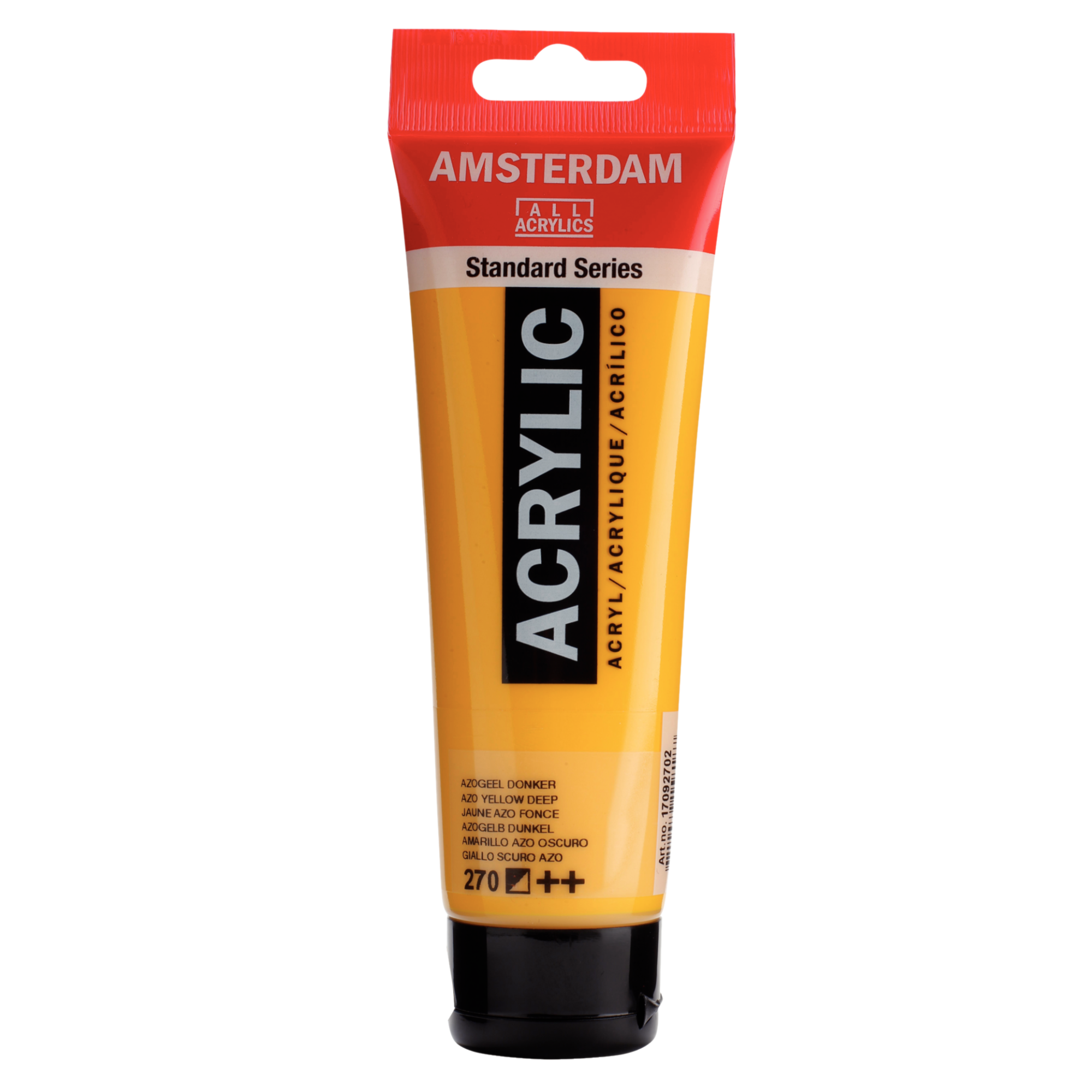 Verf - Acryl - 270 - Azo geel donker - Amsterdam - 120ml