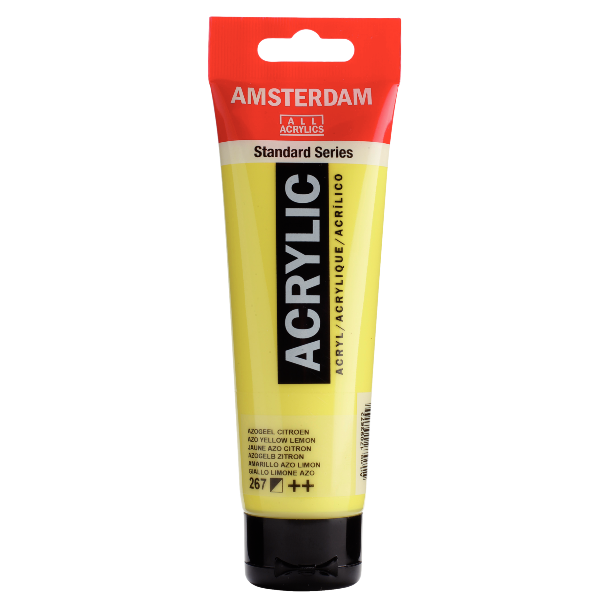 Verf - Acryl - 267 - Azo geel citroen - Amsterdam - 120ml