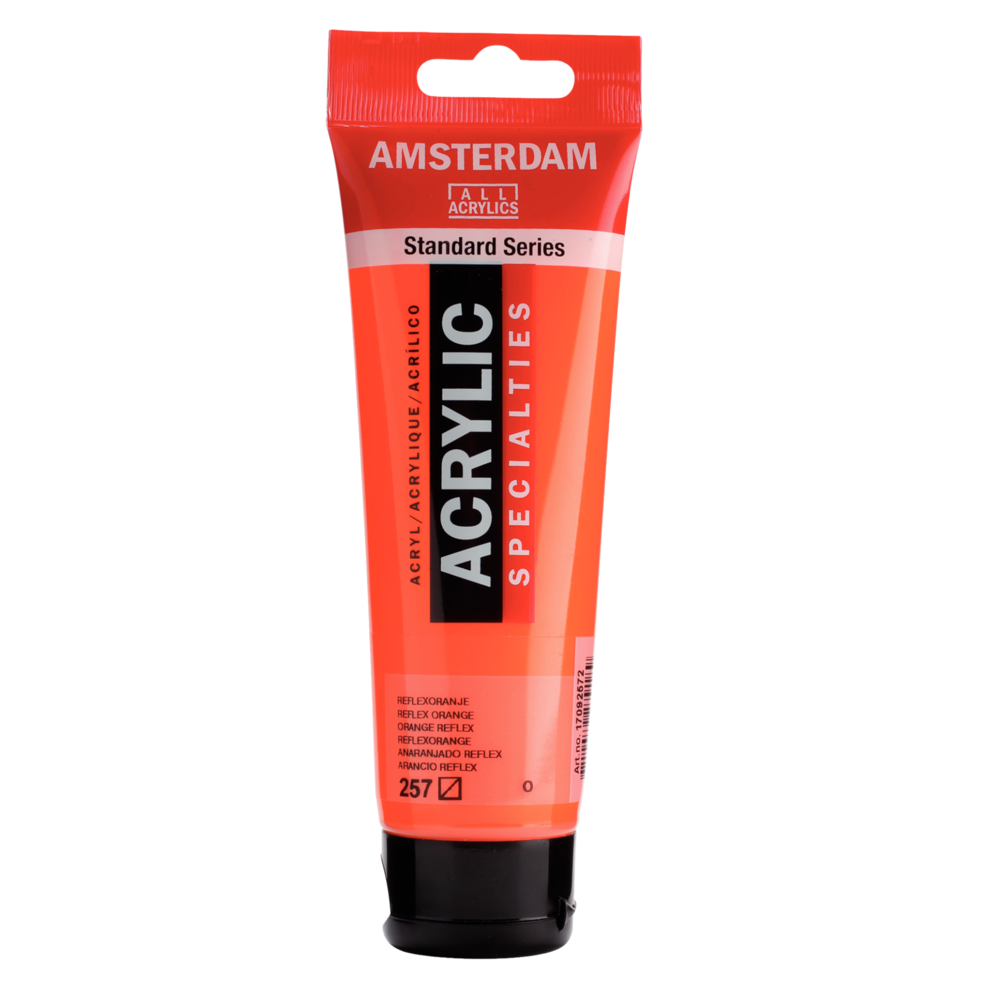 Verf - Acryl - 257 - Reflex oranje - Amsterdam - 120ml