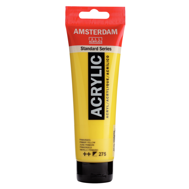 Royal Talens Verf - Acryl - 275 - Primair geel - Amsterdam - 120ml