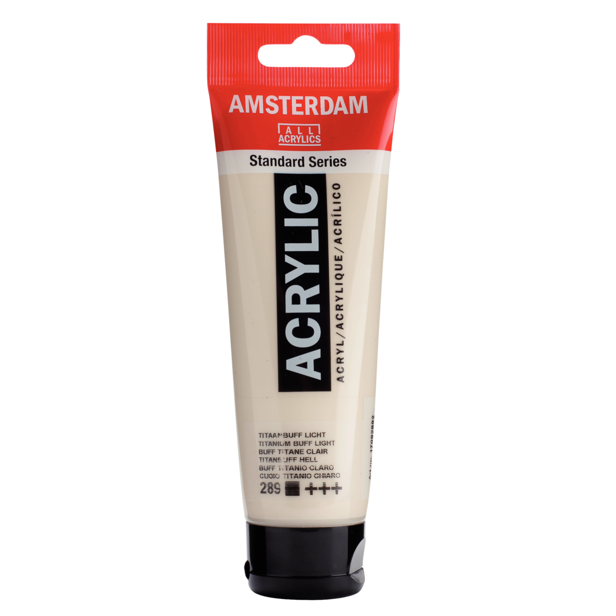 Verf - Acryl - 289 - Titaanbuff licht - Amsterdam - 120ml