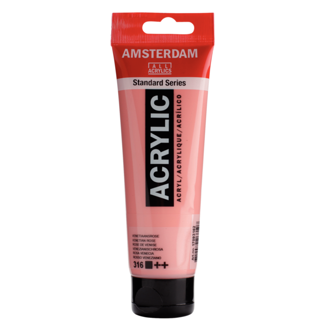 Royal Talens Verf - Acryl - 316 - Venetiaans roze - Amsterdam - 120ml