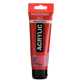 Royal Talens Verf - Acryl - 318 - Karmijn - Amsterdam - 120ml