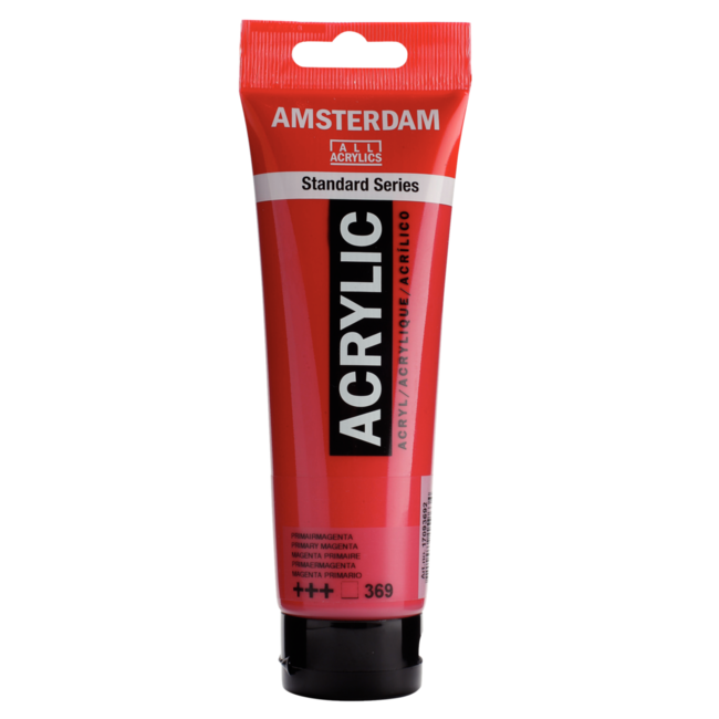 Royal Talens Verf - Acryl - 369 - Primair magenta - Amsterdam - 120ml