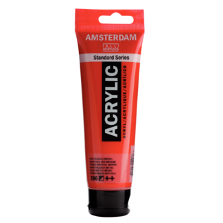 Royal Talens Verf - Acryl - 396 - Naftol rood middel - Amsterdam - 120ml