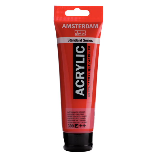 Royal Talens Verf - Acryl - 399 - Naftol rood donker - Amsterdam - 120ml