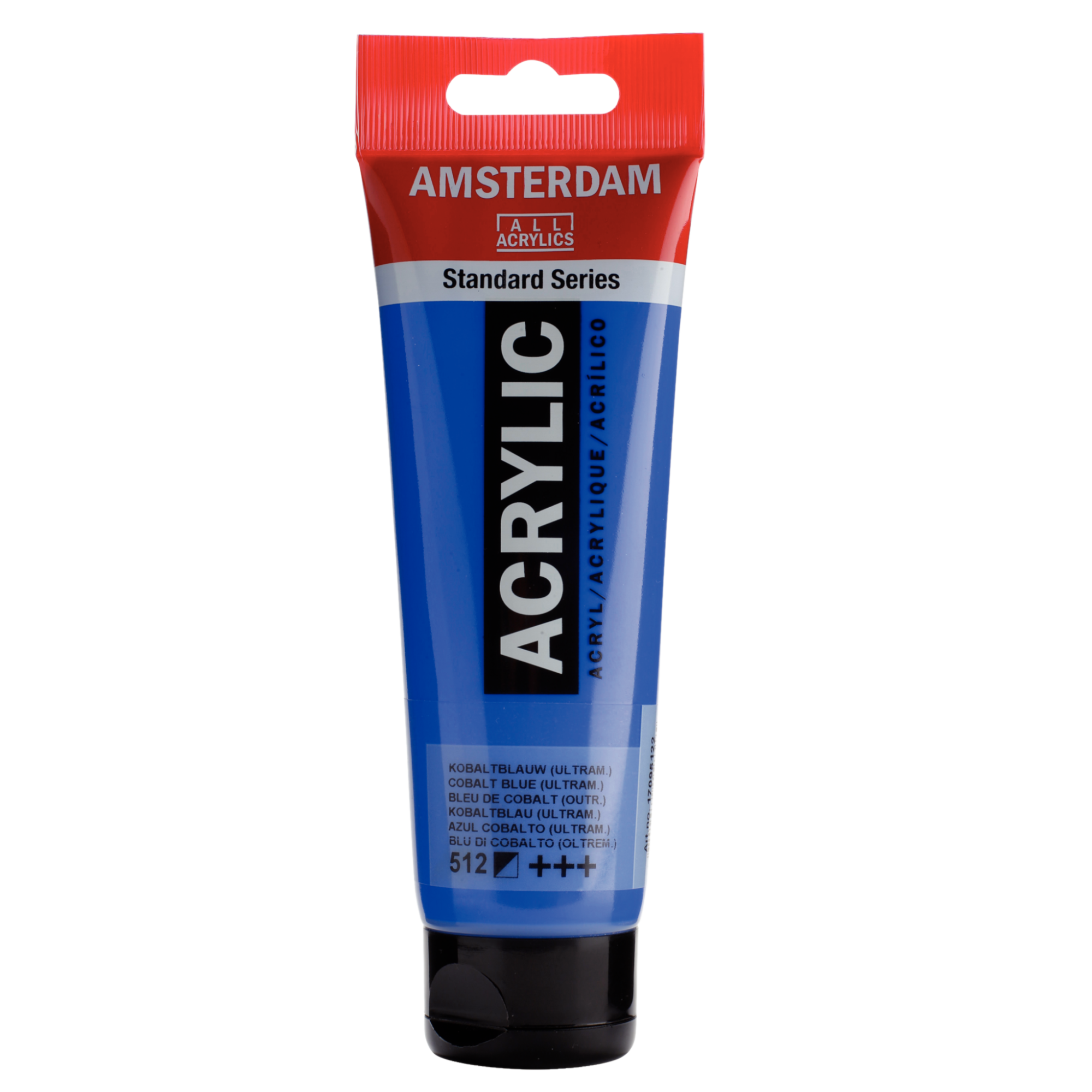 Verf - Acryl - 512 - Kobalt blauw ultramarijn - Amsterdam - 120ml