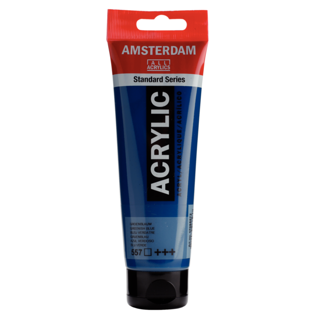 Royal Talens Verf - Acryl - 557 - Groen blauw - Amsterdam - 120ml