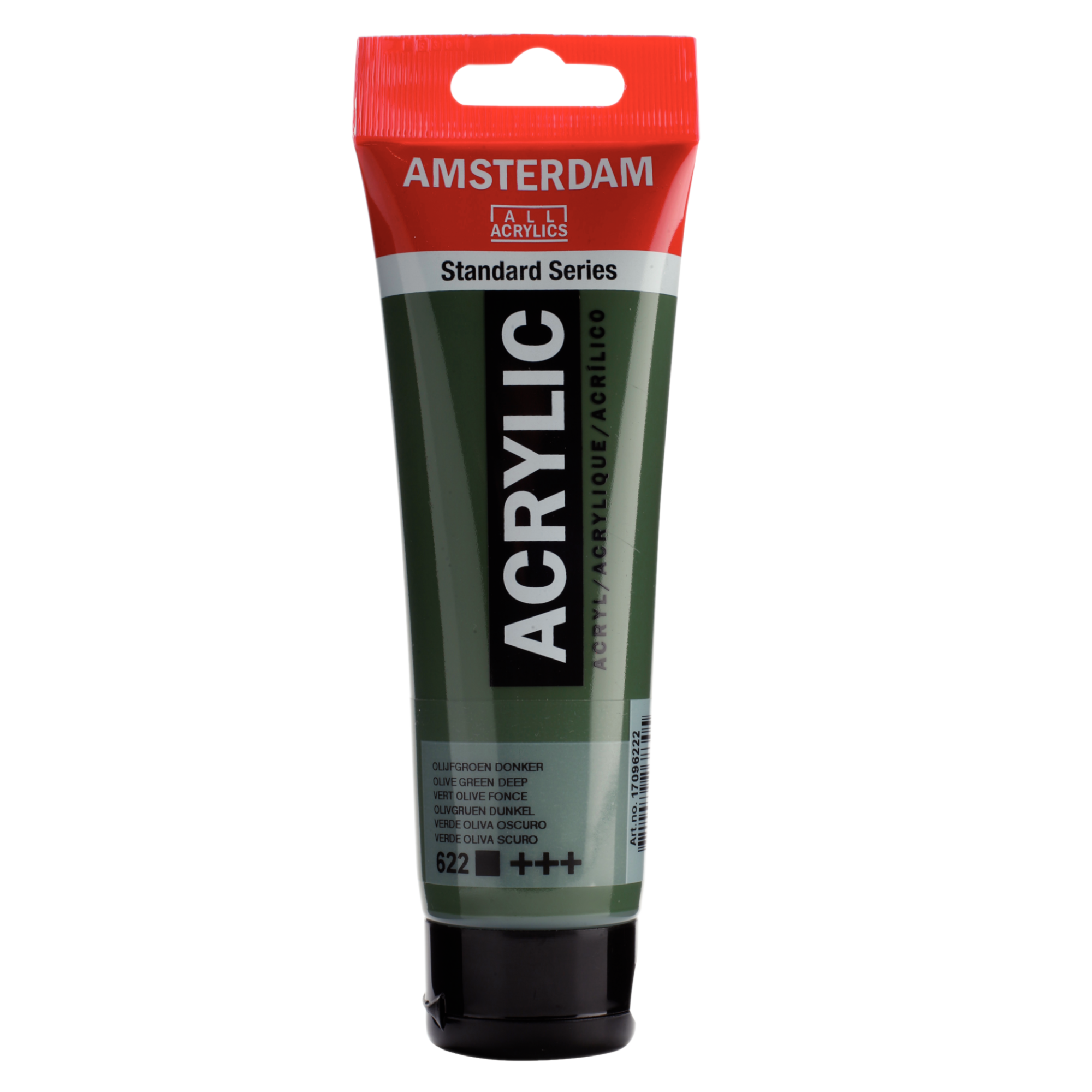 Verf - Acryl - 622 - Olijf groen donker - Amsterdam - 120ml