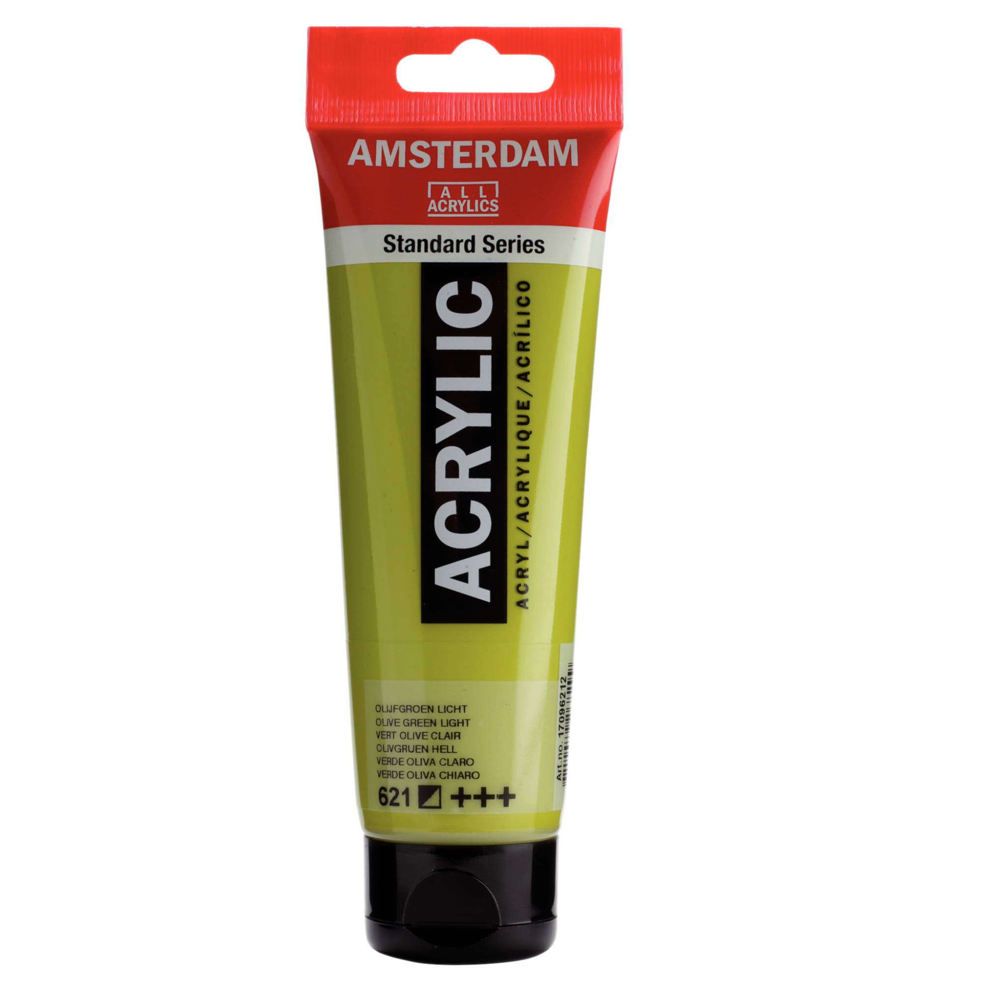 Verf - Acryl - 621 - Olijf groen licht - Amsterdam - 120ml