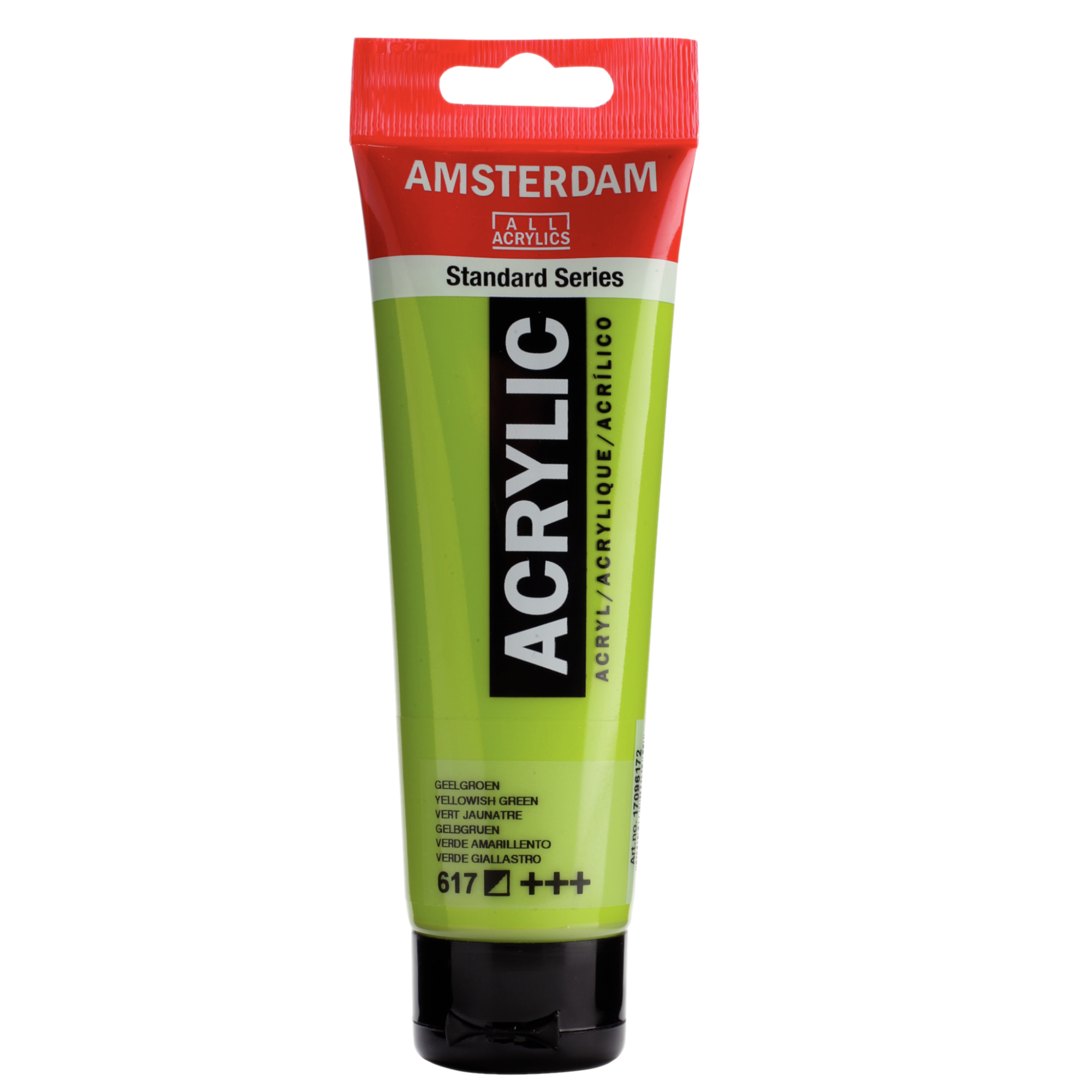 Verf - Acryl - 617 - Geel groen - Amsterdam - 120ml