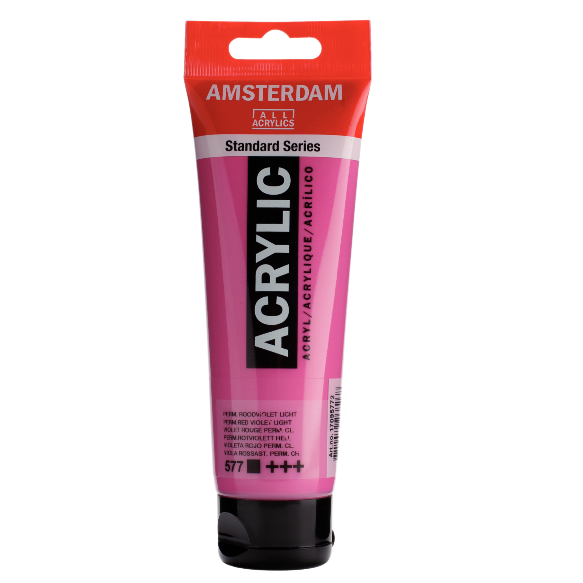 Verf - Acryl - 577 - Permanent rood violet licht - Amsterdam - 120ml