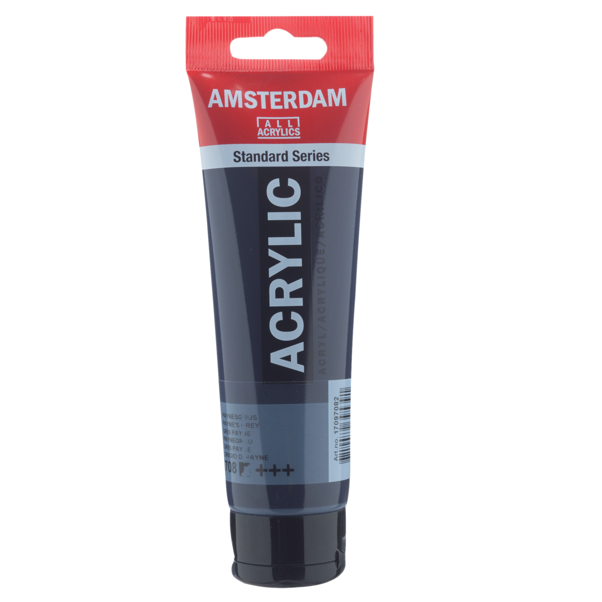 Verf - Acryl - 708 - Paynes grijs - Amsterdam - 120ml
