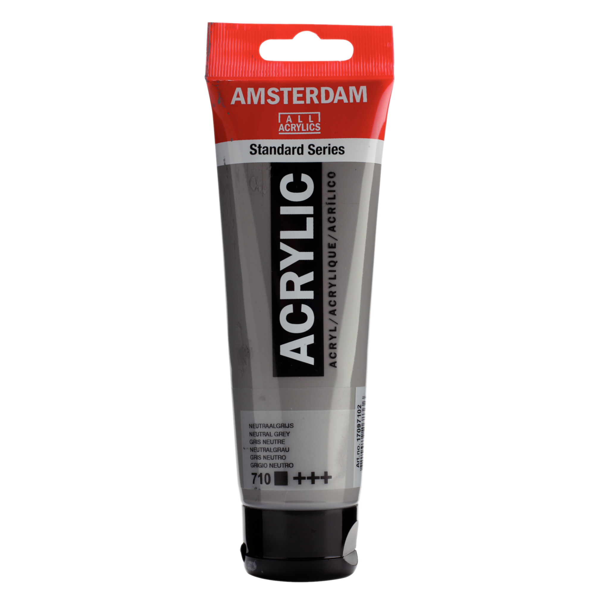 Verf - Acryl - 710 - Neutraal grijs - Amsterdam - 120ml