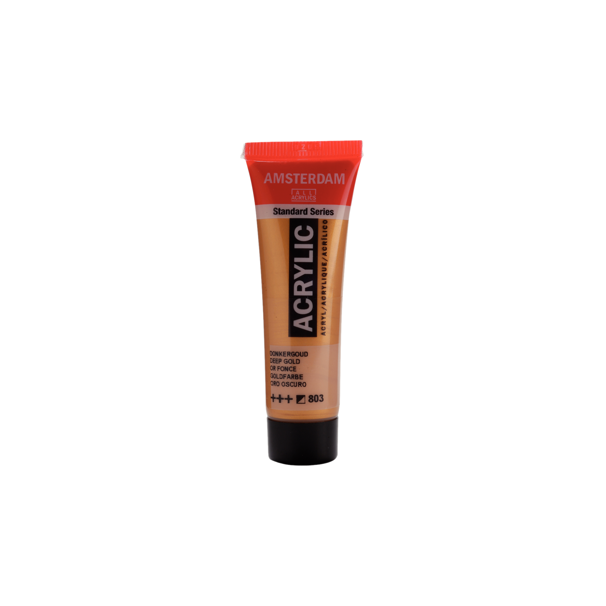 Verf - Acryl - 803 - Donker goud - Amsterdam - 20ml