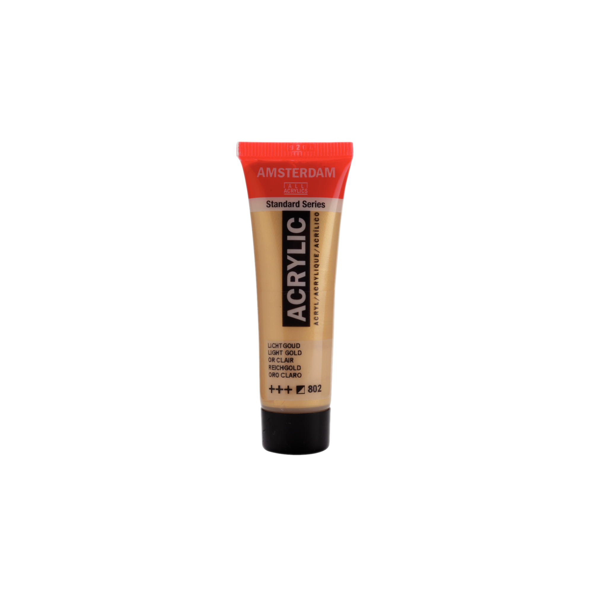 Verf - Acryl - 802 - Licht goud - Amsterdam - 20ml