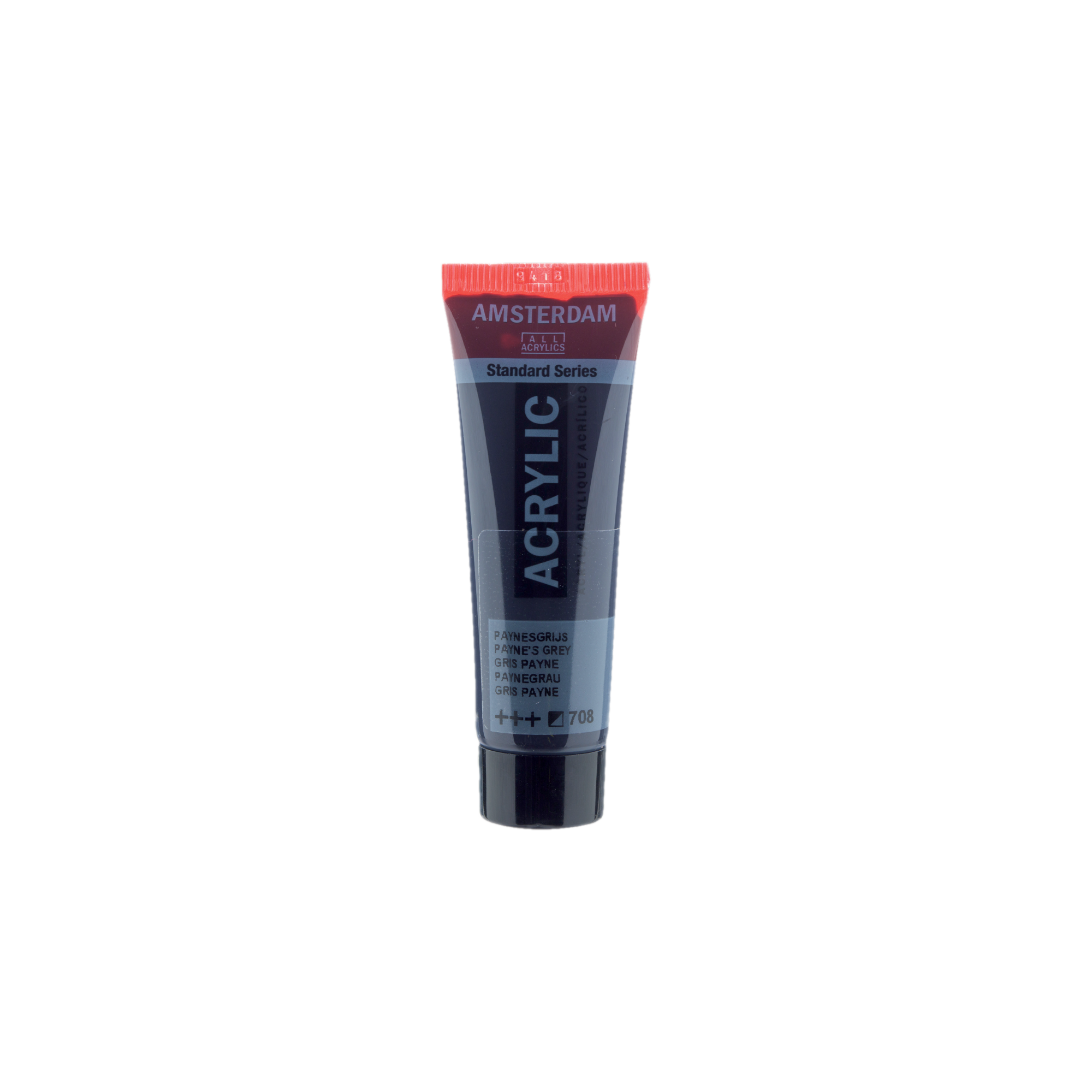 Verf - Acryl - 708 - Paynes grijs - Amsterdam - 20ml