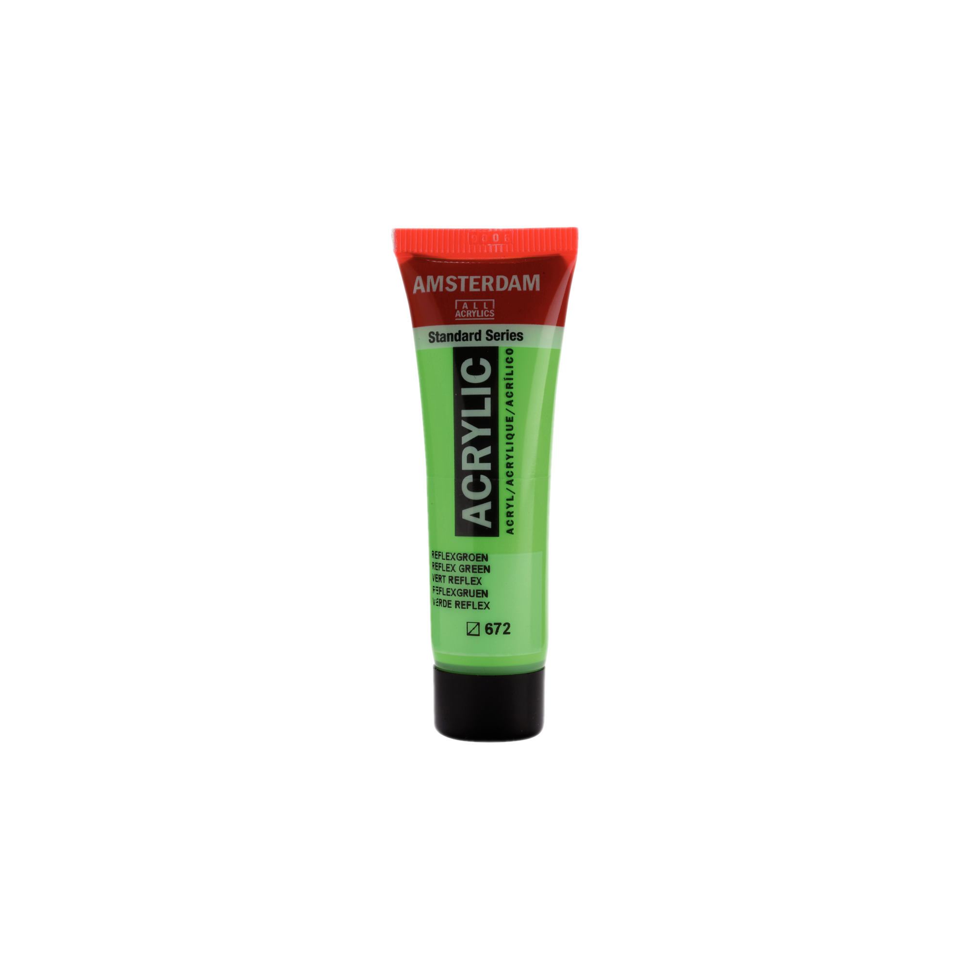 Verf - Acryl - 672 - Reflex groen - Amsterdam - 20ml